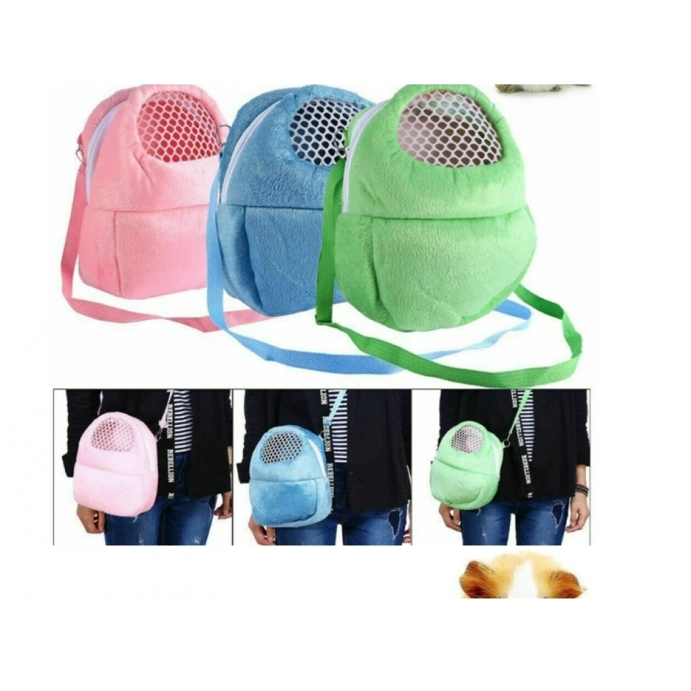 NEW Small Pet Carrier Rabbit Cage Hamster Chinchilla Travel Warm Bags Guinea Pig Carry Pouch Bag Breathable Pet Cage Rat Leash